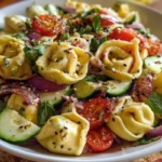 Garden Tortellini Pasta Salad 1