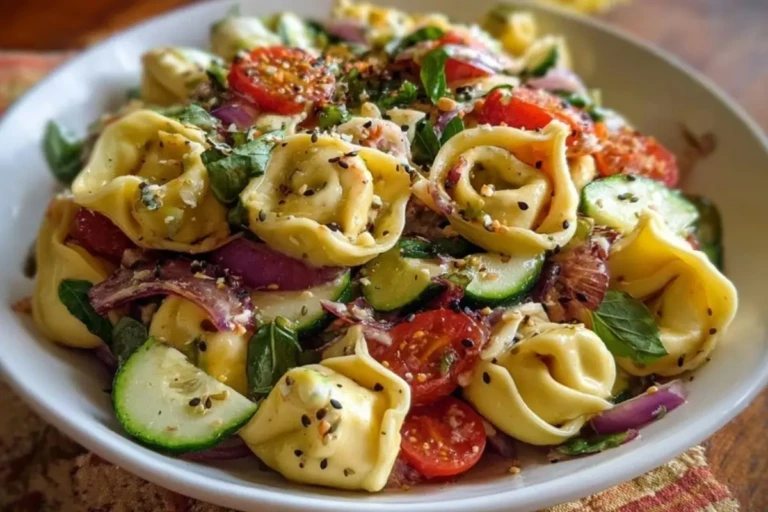 Garden Tortellini Pasta Salad 1