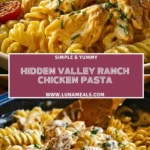 Hidden Valley Ranch Chicken Pasta Pin 1