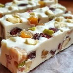 Homemade Nougat Bars