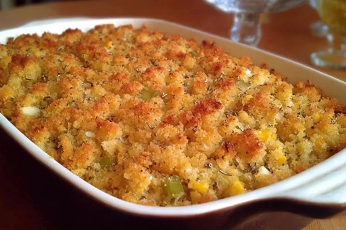 Mama's Cornbread Dressing Recipe
