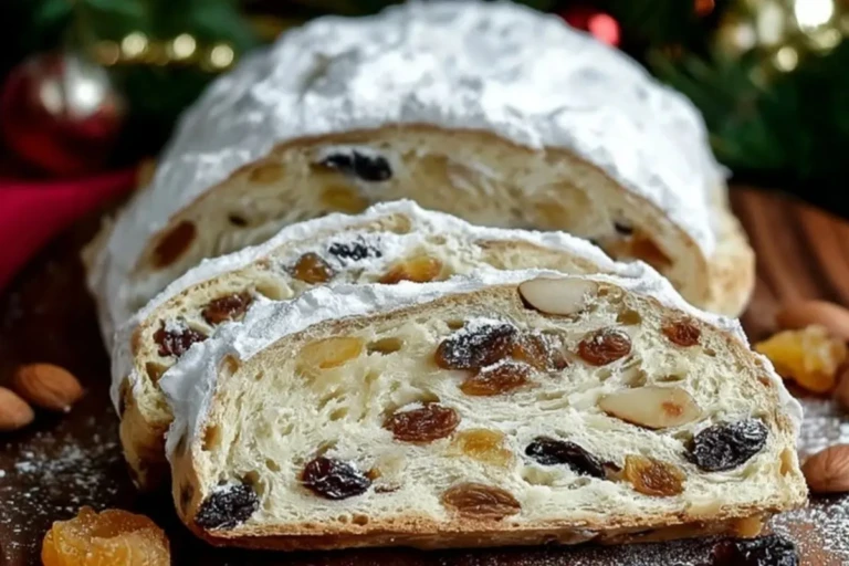 Moist German Christmas Stollen 1