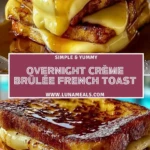 Overnight Crème Brûlée French Toast Pin 1