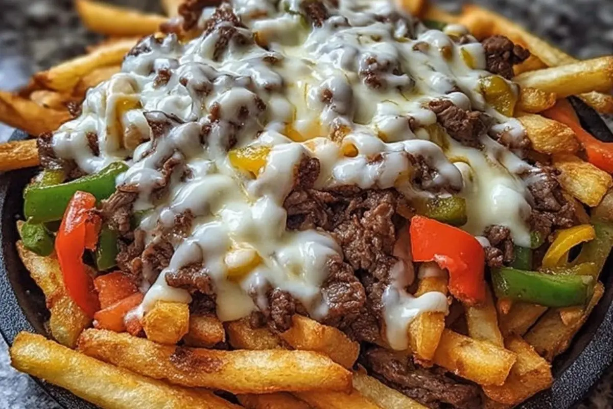 Philly Steak Cheese Fries Recipe 1