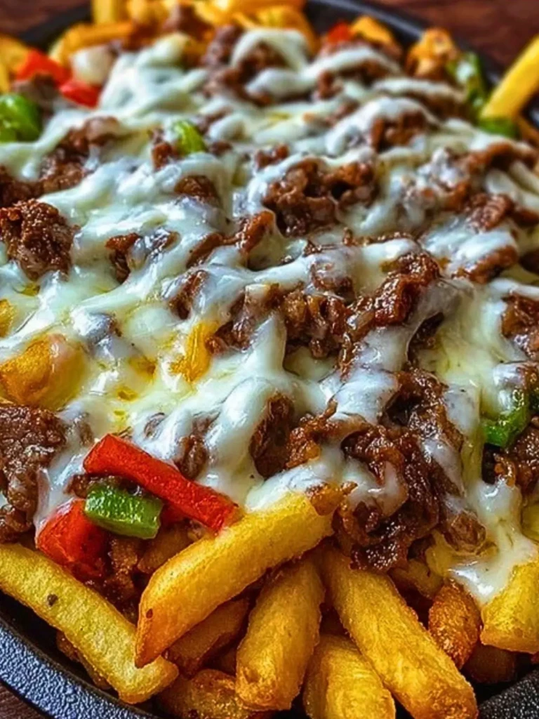 Philly Steak Cheese Fries Recipe 2