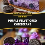Purple Velvet Oreo Cheesecake Pin 2