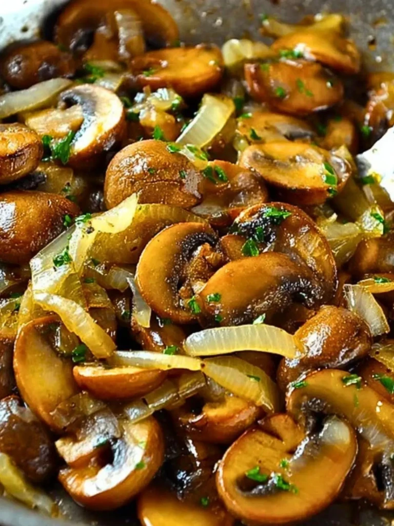Sautéed Mushrooms and Onions Recipe (1)