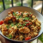 Smothered Chicken and Rice Bowl 1