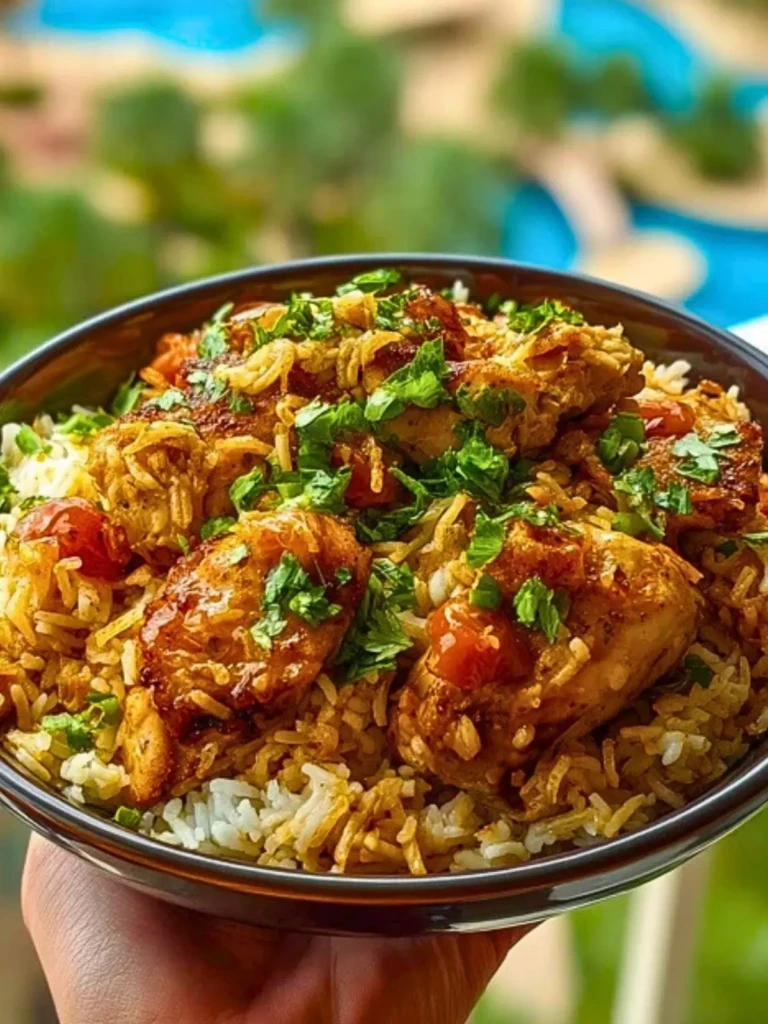 Smothered Chicken and Rice Bowl 2