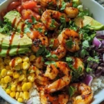 Spicy Shrimp Burrito Bowl 1