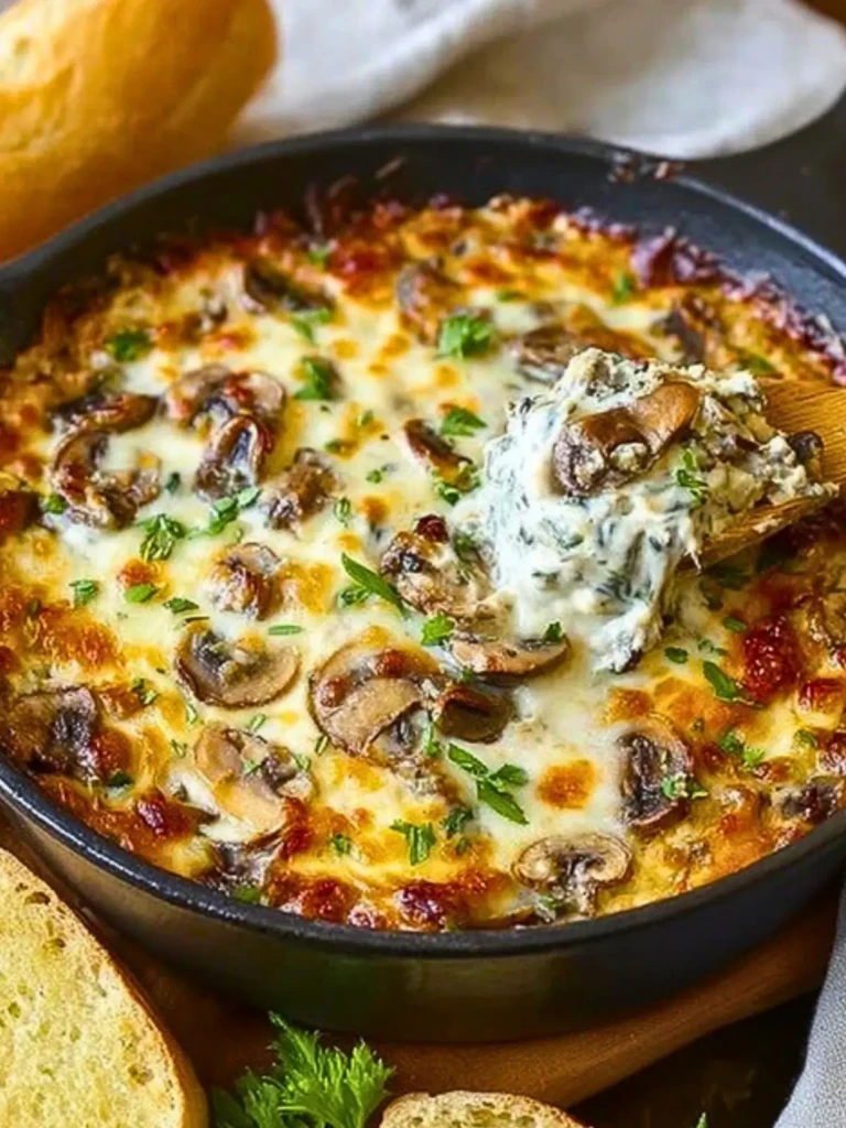 Stuffed Mushroom Dip Recipe 2