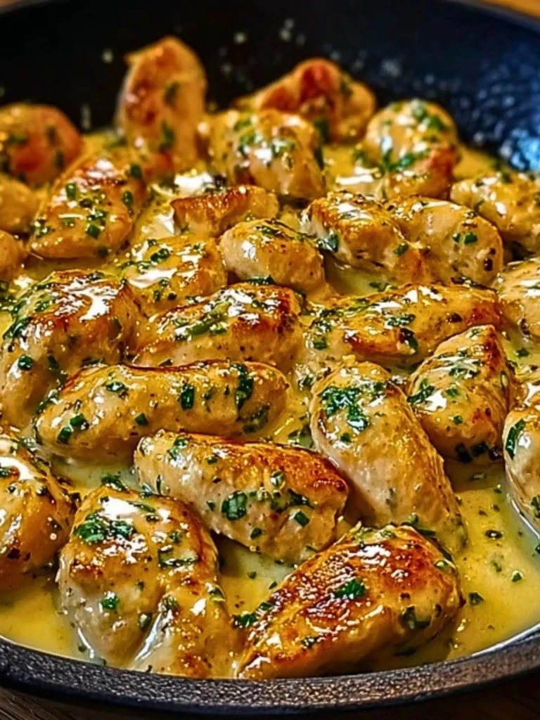 Texas Roadhouse-Style Garlic Butter Chicken Skillet 2