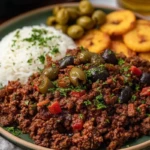 Authentic Cuban Beef Picadillo