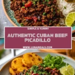 Authentic Cuban Beef Picadillo Pin 1