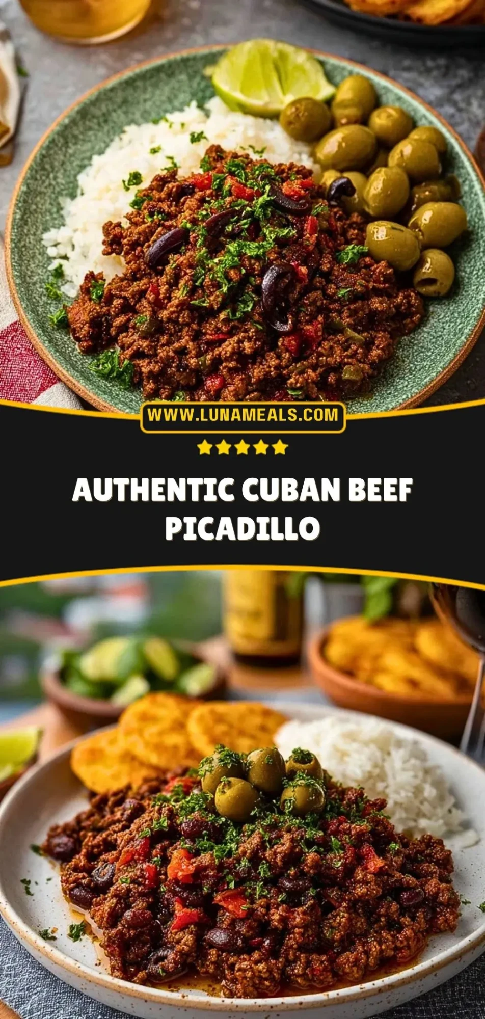 Authentic Cuban Beef Picadillo Pin 2