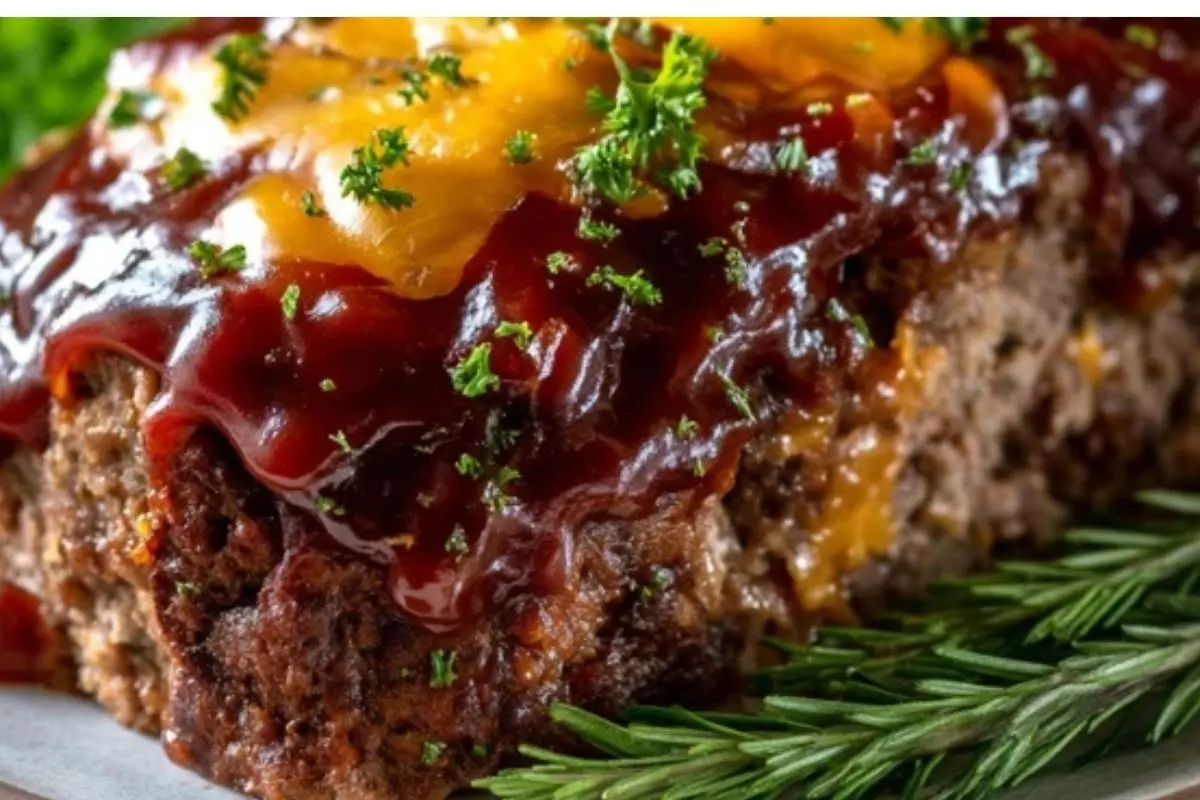 BBQ Cheddar Meatloaf