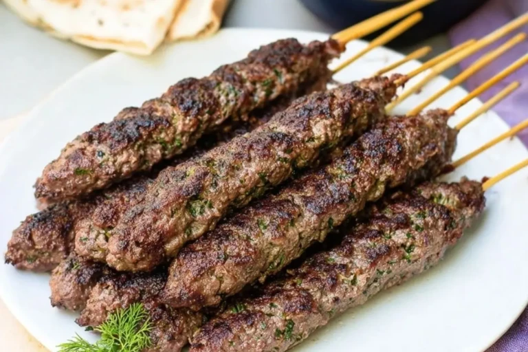Beef Kafta Kebabs 1