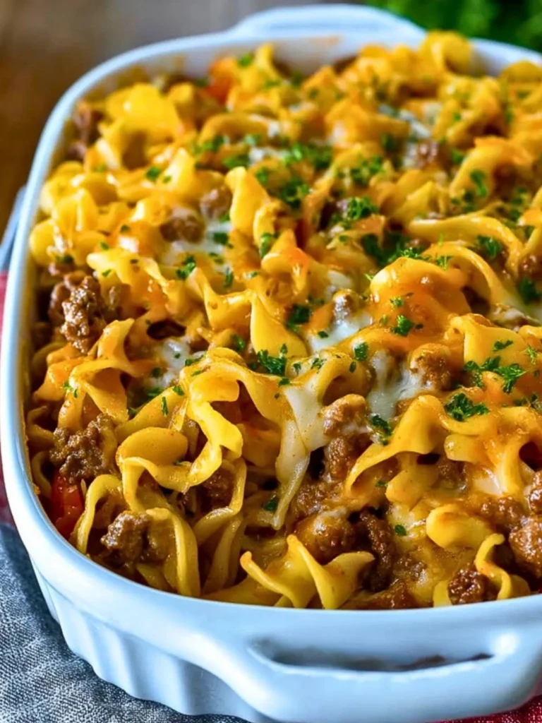 Beef Noodle Casserole (1)