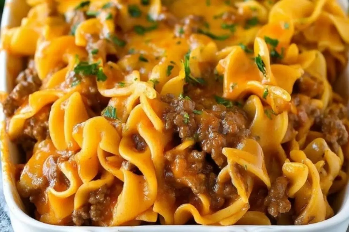 Beef Noodle Casserole