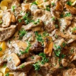Beef Stroganoff 1