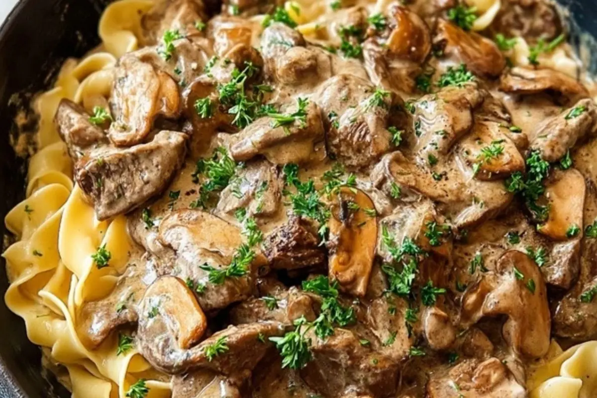 Beef Stroganoff 1