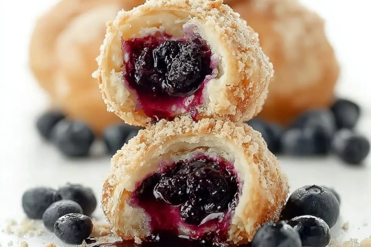 Blueberry Pie Bombs (Air Fryer) 1
