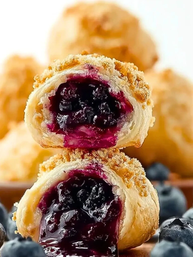 Blueberry Pie Bombs (Air Fryer) 2
