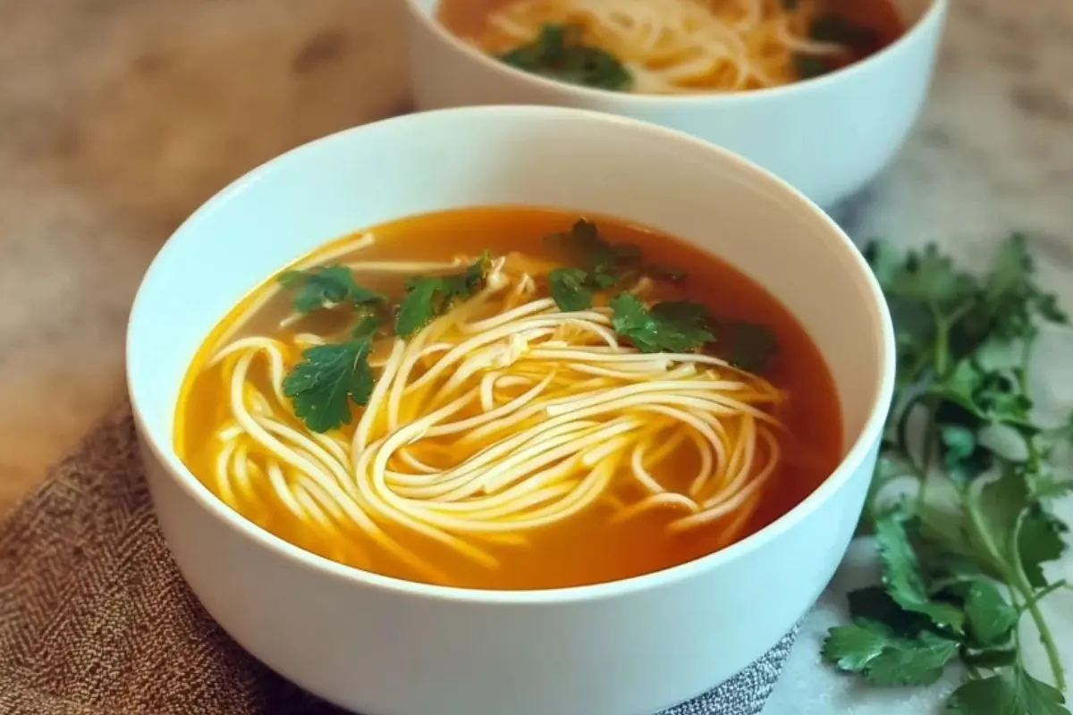 Brodo di Pollo – Italian Noodle Soup 1