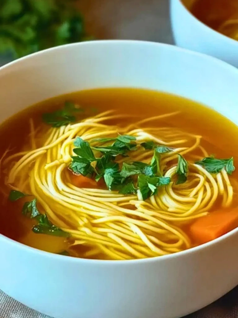 Brodo di Pollo – Italian Noodle Soup 2