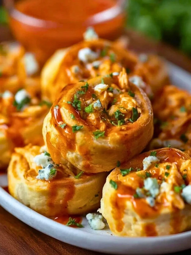 Buffalo Chicken Roll-Ups (1)