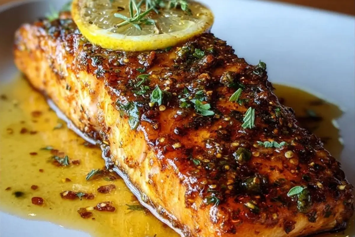 Cajun Honey Butter Salmon