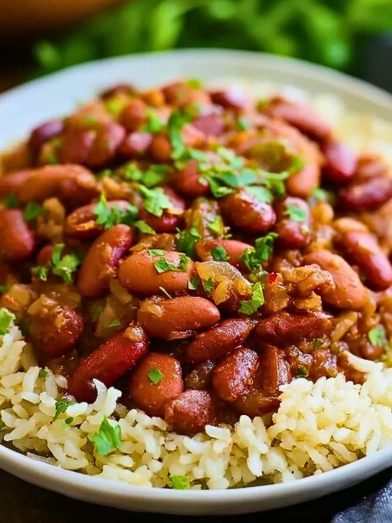 Cajun Red Beans and Rice 2