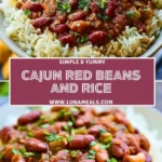 Cajun Red Beans and Rice Pin 1