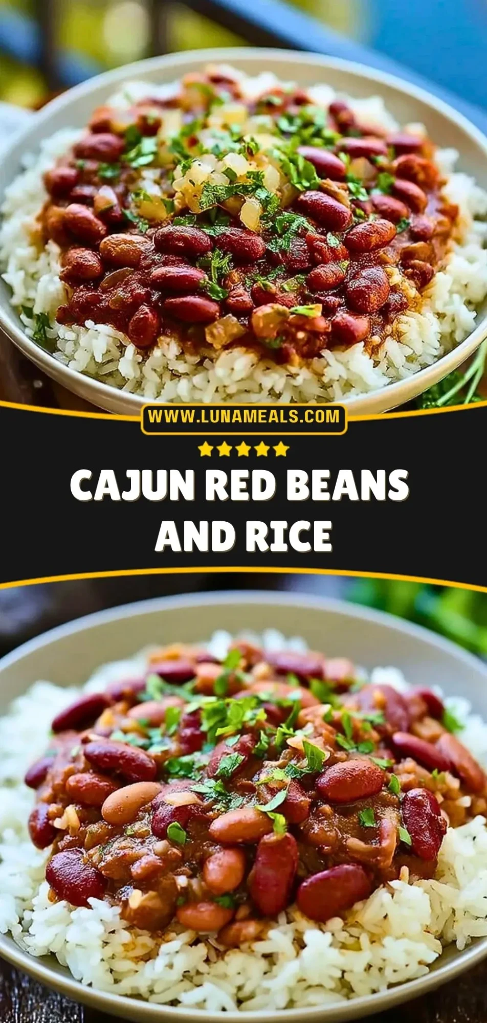 Cajun Red Beans and Rice Pin 2
