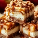 Caramel Apple Cheesecake Bars 1