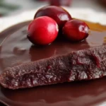 Chocolate Covered Cranberry Sauce 1