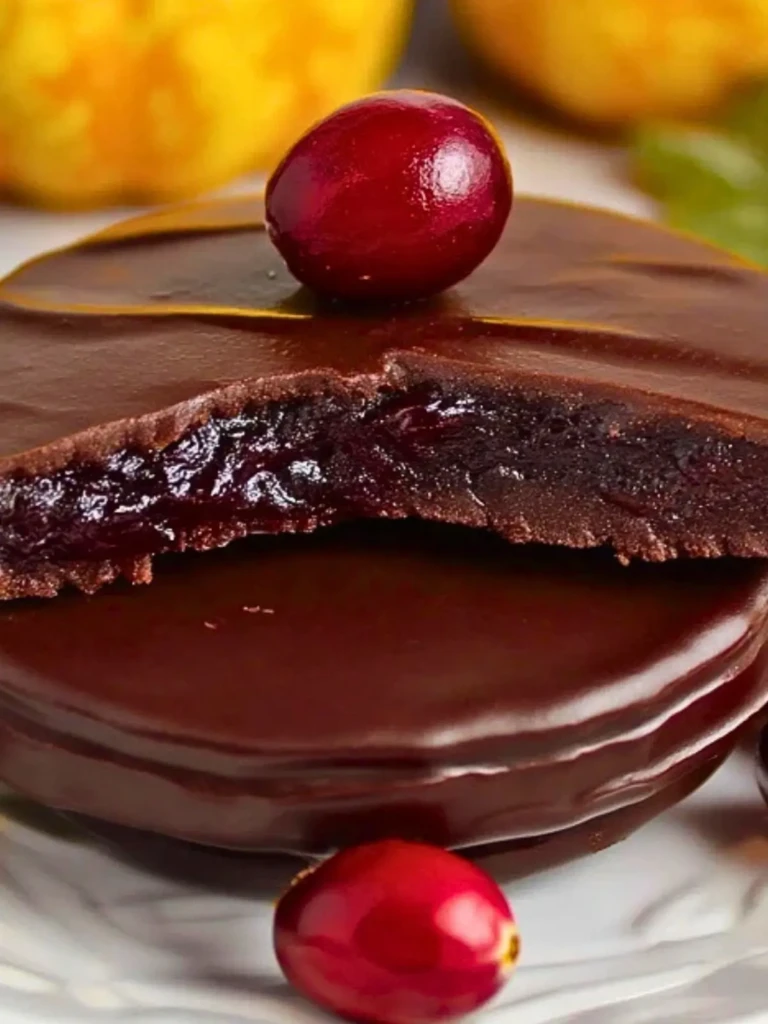 Chocolate Covered Cranberry Sauce 2