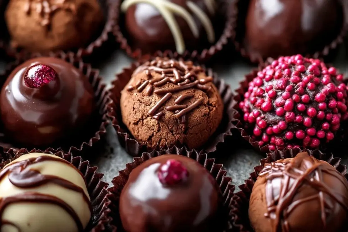 Chocolate Thumbprint Cookies 1