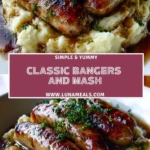 Classic Bangers and Mash Pin 1