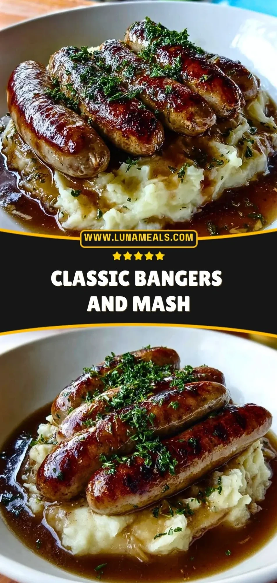 Classic Bangers and Mash Pin 2