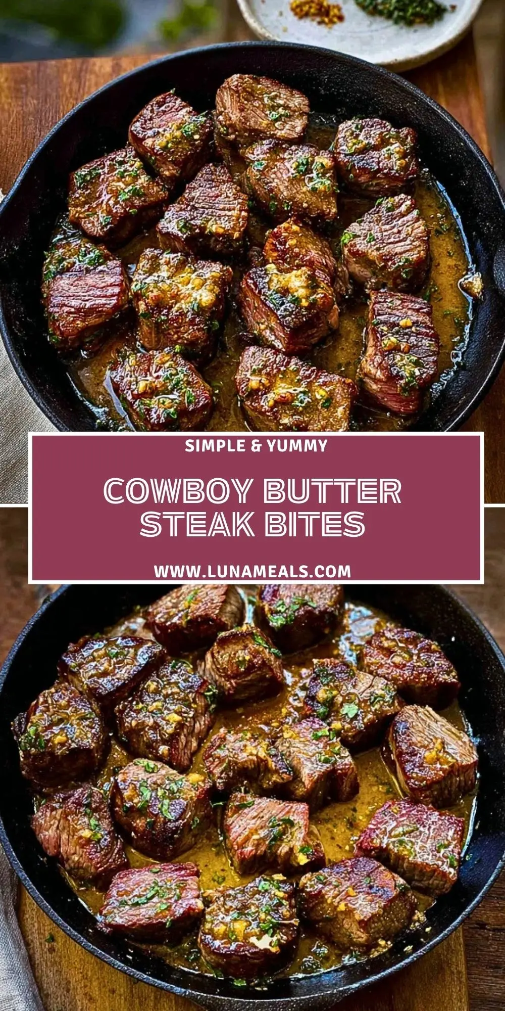 Cowboy Butter Steak Bites (2)