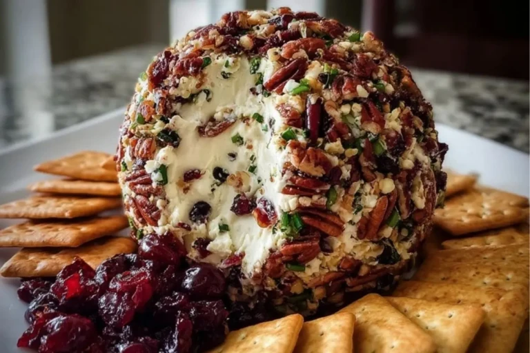 Cranberry Pecan Cheese Ball