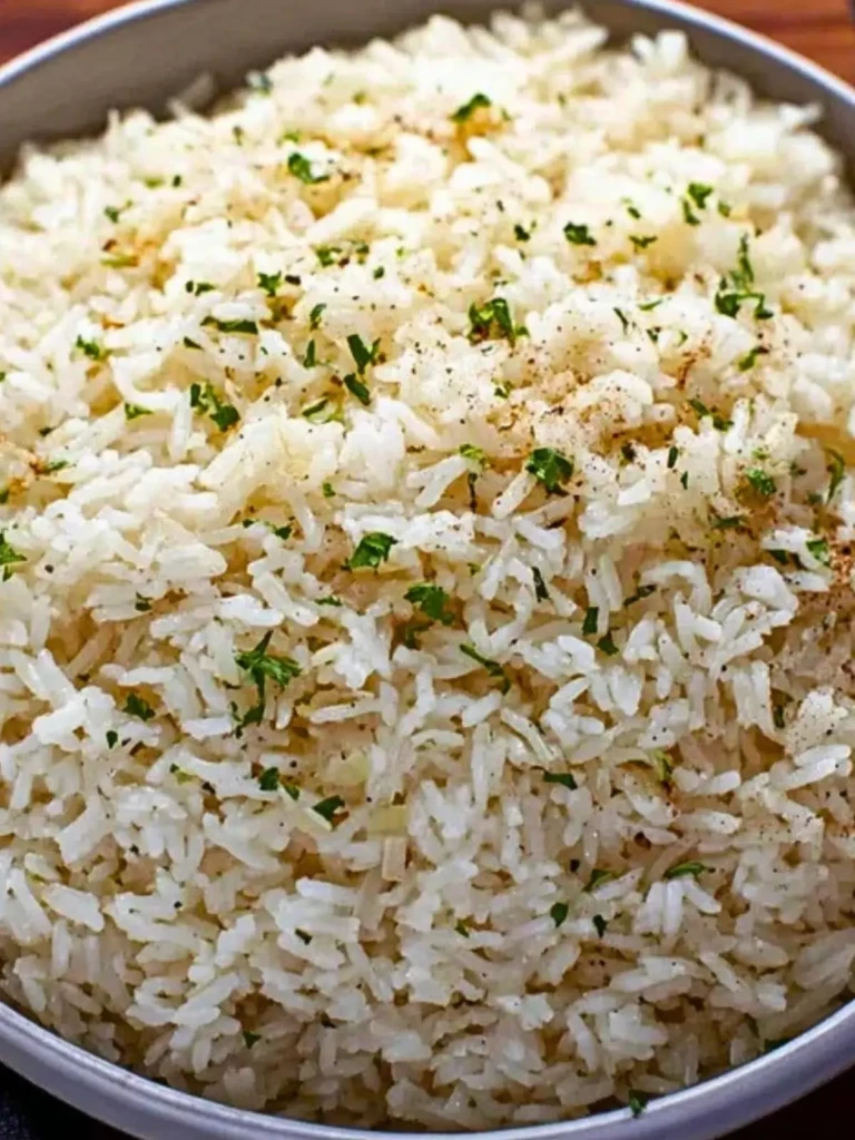 Creamy Parmesan Garlic Butter Rice (1)