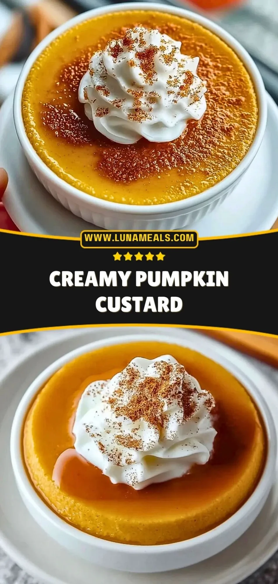 Creamy Pumpkin Custard Pin 2