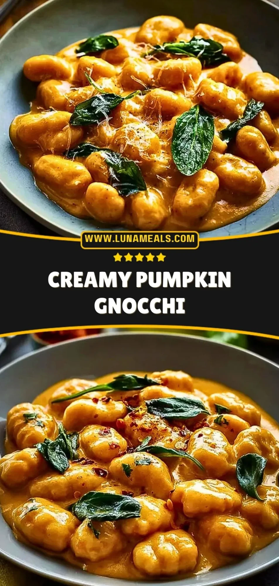 Creamy Pumpkin Gnocchi Pin 2