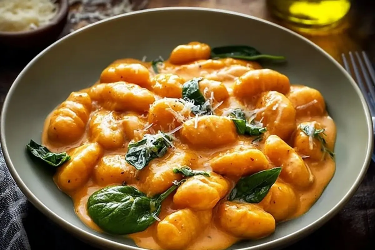 Creamy Pumpkin Gnocchi