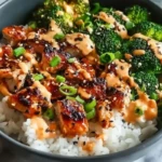 Delicious Sticky Chicken Rice Bowls 1 (1)