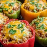 Easy Stuffed Bell Peppers 1