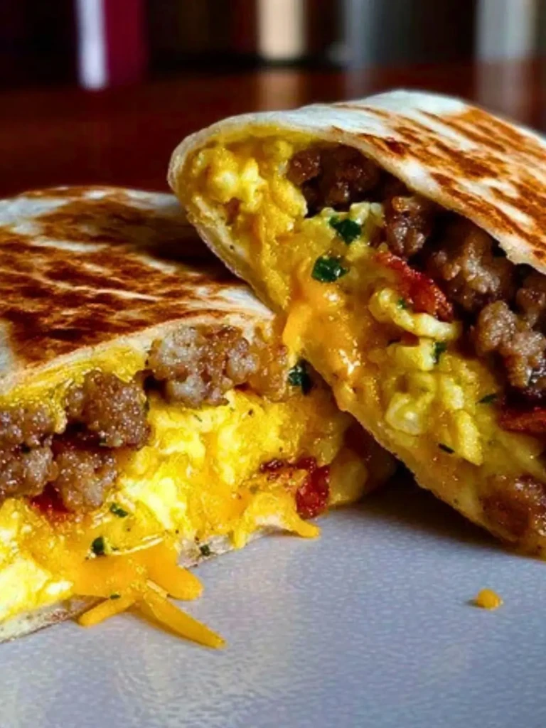 Effortless Tasty Make-Ahead Breakfast Burritos (1)