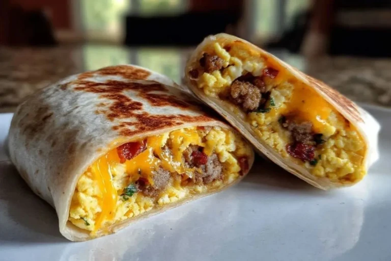 Effortless Tasty Make-Ahead Breakfast Burritos